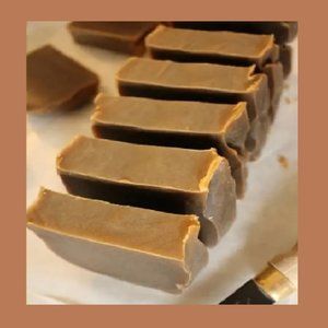 3 Piece Set -Botanicopia - Coconut Shea Butter Handmade Soap Bar - Chai Tea